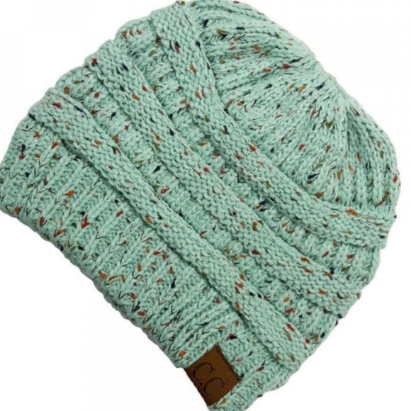 Accessories - Messy Bun Beanie